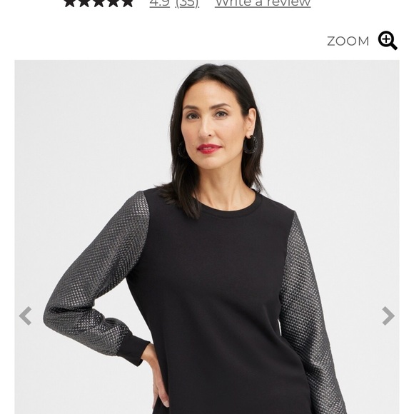 Chico's synergy quilted vest and matching top SET NWOT size medium! - Picture 9 of 13